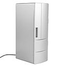 Jdeijfev Refrigerator Mini USB Fridge Freezer Cans Drink Beer Cooler Warmer Travel Refrigerator Icebox Car Office Use Portable