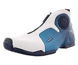 Nike Air Flightposite 2 Mens Hi Top Basketball Trainers CD7399 Sneakers Shoes (UK 10.5 US 11.5 EU 45.5, White Midnight Blue 100) 100