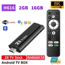 4k Smart-TV-Stick h618 Set-Top-Box 2.4/5g WLAN Android TV 12 0 TV-Box tragbare Mini-TV-Dongle Wifi