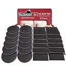 Yelanon Non Slip Furniture Pads -24 pcs 63mm Furniture Grippers, Non Skid for Furniture Legs,Self Adhesive Rubber Furniture Feet,Anti Slide Furniture Hardwood Floor Protector for Keep Couch Stoppers