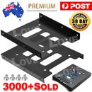 PC Metal 2.5" to 3.5" SSD to HDD Mounting Adapter Bracket Hard Drive Holder