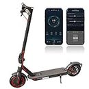 AOVORPO Electric Scooter Adult, 350W Motor,Three Speed Modes, Battery Range up to 30km, Max Load 120kg