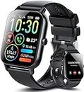 Ddidbi Smart Watch for Men Women(Answer/Make Calls), 1.85" HD Touch Screen Fitness Watch with Sleep Heart Rate Monitor, 112 Sports Modes, IP68 Waterproof Activity Trackers Compatible with Android iOS