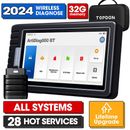 2024 TOPDON AD800BT FULL System Car Diagnostic Tools Wireless Automotive Scanner