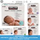 Kirkland Signature Supreme Diapers, Baby Kids Value Pack Sizes 1 2 3 4 5 6 NEW