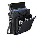 PS4 Case Carrying Travel Case - TECTINTER Shoulder Bag Compatible with PlayStation 4/Slim/Pro Console,PS4 Accessories Storage Handbag Protective Case