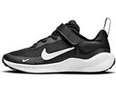 Nike Revolution 7 (PSV) Sneaker, Black White White, 29.5 EU
