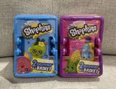 Lot of 2 SEALED NEW Shopkins Blind Bags Mystery Baskets - Series Season 1 and 2