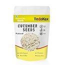 Vedomax Cucumber Seeds for Eating, Kheera Magaz, Kheera, Magaz, Kheera Beej (100 gm)