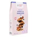 Ancient Roots Vanilla Flavoured Pancake Mix - 200 Gram Pack [Makes 9-10 Pancakes]/ Instant Healthy Breakfast Mix / Used for Making Waffles & Crepes /No Preservatives Added / No Maida / No Sugar / 100% Vegetarian and Eggless / Vacuum Packed and High Protein