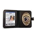XpressID Custom Service Dog ID Card Plus Badge and Leather Wallet - Registration to National Dog Registry Included - QR Code Ready