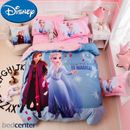 Disney Frozen Anna Elsa Princess CottonTwill Twin Queen Duvet Cover Bedding Set 
