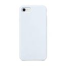 Nik case Back Cover for iPhone 7 / iPhone 8 (Soft|Silicone|Light Blue)