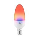 LIFX Candle Colour [B15 Bayonet Cap] Wi-Fi Smart LED Light Bulb, Polychrome Technology, Multi-Zone Dimmable, No hub required, Compatible with Alexa, Hey Google, Apple HomeKit