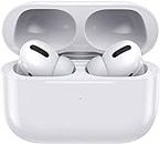[Apple MFi Certified] AirPods Pro Wireless Earbuds Touch Control With HiFi Stereo Audio, Noise Reduction, Bluetooth Headphones IP7 Waterproof Earphones With Fast Charging Case, 25H Playtime for iPhone