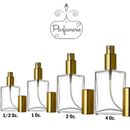 Luxury Perfume Bottle, Spray Bottle, Refillable Atomizer, Empty 1/2, 1, 2 & 4 oz