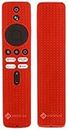 SHOPOFLUX Silicone Remote Cover Compatible with Redmi 4k Ultra 43 inch, Xiaomi OLED Series 55 inch, Xiaomi 5A Series 32/40/43 inch TV (Red)