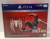 PS4 CONSOLE 1TB LIMITED EDITION AMAZING RED MARVEL SPIDER-MAN NEW FACTORY SEALED