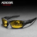 Gafas de sol polarizadas para hombres KDEAM deportes al aire libre gafas de visión nocturna UV400