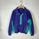 Vintage Patagonia Fleece Herren groß lila Druckknopf T tiefer Stapel Sherpa Made in USA