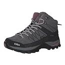 CMP Damen Rigel Mid Wmn Trekking Shoes Wp Walking Shoe, Blush Cement, 41 EU