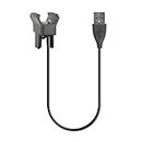 C2K Generic USB Clip Dock Charging Cable Charger Cord for Fitbit Alta Smart Watch Band Black