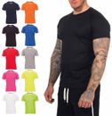 Herren Funktionsshirt Dry-Tech T-Shirt Sportshirt Kurzarm Running Laufshirt 