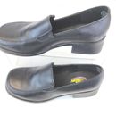 Shoes For Crew 3600 Work Shoes Heeled Loafers Black Slip Resist Womens 8.5