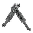 MR SERVICES HAZLEMERE LTD Kral Tactical Airgun - Airsoft Bipod Picatinny - Weaver Foregrip 13-21cm Height