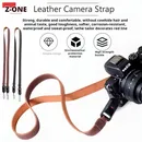 Leather Quick Release Camera Neck Strap Belt For Canon 5D MARK Nikon Sony Fujifilm Lumix Panasonic