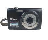 Nikon Coolpix S2500 12MP Digital Camera Black *LENS ERROR* Free Tracked Postage