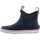 Xtratuf Men's 6 Ankle Deck Boot Navy/Red Ankle Boot, Size 11