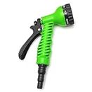 GLUN® Garden Hose Spray 7 Different Pattern Spray Nozzle for Garden, Car Washer, Pressure Water Saving Filter Pack of 1