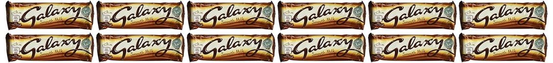 Galaxy Smooth Milk Chocolate 42g (12 Bars)