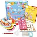 Kalakaram Quilling Craft Kit Quilling Paper Stripes And Tools, Diy Craft Kit For Kids And Adults, Birthday Gifts For Girls, All In One Quilling Kit, Multicolor