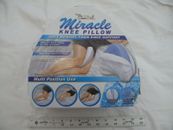 (1) NEW My Comfort Miracle Knee Leg Pillow - Memory Foam Support - Sealed Box!