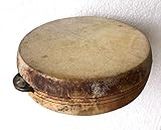 Khanjeera Hand Drum Percussion Dhapli Goat Skin Cover Wooden Professional Khamak