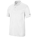 Nike Dri-FIT Victory Solid Polo T-Shirts BV0356-100 Size S White/Black