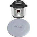 [Limited Gift with Purchase] Instant Pot Duo 7-in-1 Electric Pressure Cooker, 6 Qt, 5.7 Litre & Instant Pot 6 Qt Silicone Lid,Transparent White,IP-Silicone-Cover-SS