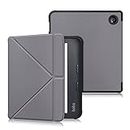 DINGGUAGUA Case for Kobo Libra2 7inch eReader with Magnetic Soft TPU Kobo Libra 2 Cover 2021 Release with Auto Wake/Sleep,Grey