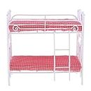 Dolls House Miniatures Metal Bed and Bedroom Furniture