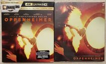 NEW OPPENHEIMER ICON EDITION 4K ULTRA HD BLU RAY + SLIPCOVER WALMART EXCLUSIVE