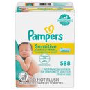 Pampers Baby Wipes Sensitive Perfume Free 7X Refill Packs 588/Carton (75461)