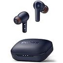 Donner Wireless Earbuds Noise Cancelling, Bluetooth 5.2 Earphones with ENC for Clear Calls, 12mm Drivers & Balanced Armature, App for Custom EQ, 32H Playtime, Fast Charging - Dobuds ONE, Blue