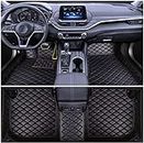 Car Protection Pads All Inclusive Floor Mat for Mg Zs Ev 2017-2022 Car Floor Mats Accessories Anti-Slip and Wear-Resistant Automotive Accessories (Color : A Black, Size : Normal)
