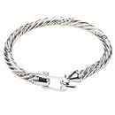 david yurman dupes bracelets look alike jewelry, Cable Twisted Wire Bangles for Women knockoff Buckle Jewelry Designer Inspired Gift Rhinestone with Gift Box
