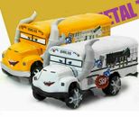 Disney Pixar coche Miss Fritter autobús escolar metal diecast juguete niños regalo