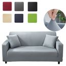 Fundas de sofá de color liso para sala de estar elásticas protección de mascotas protector de sofá