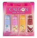 Calgon Take Me Away 4 Pc Gift Set (Refreshing Body Mist 2.0 Oz Of Cotton Candy Marsh Mallow Vanilla Swirl & Red Velvet) for Women By 2 Fl Oz