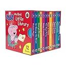 Peppa Pig My Best Little Library Collection 12 Books Box Set (Princess Peppa, Sir George the Brave, George’s Dragon, Sleepy Princess, The Royal Party, Peppa at Home,Peppa at Playgroup, Garden & More)